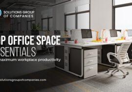 Top office space essentials for maximum workplace productivity